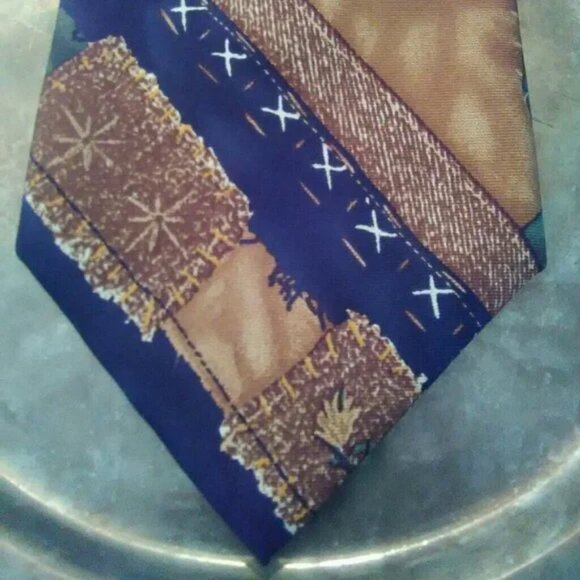 J. T. Beckett Silk Mens Necktie - Picture 1 of 5